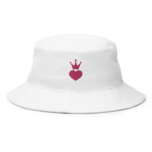 Queen of Hearts Organic Bucket Hat