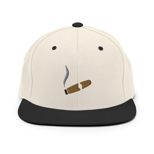 Cigar Snapback Hat